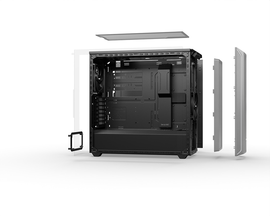 SHADOW BASE 800 DX | Black silent PC cases from be quiet!